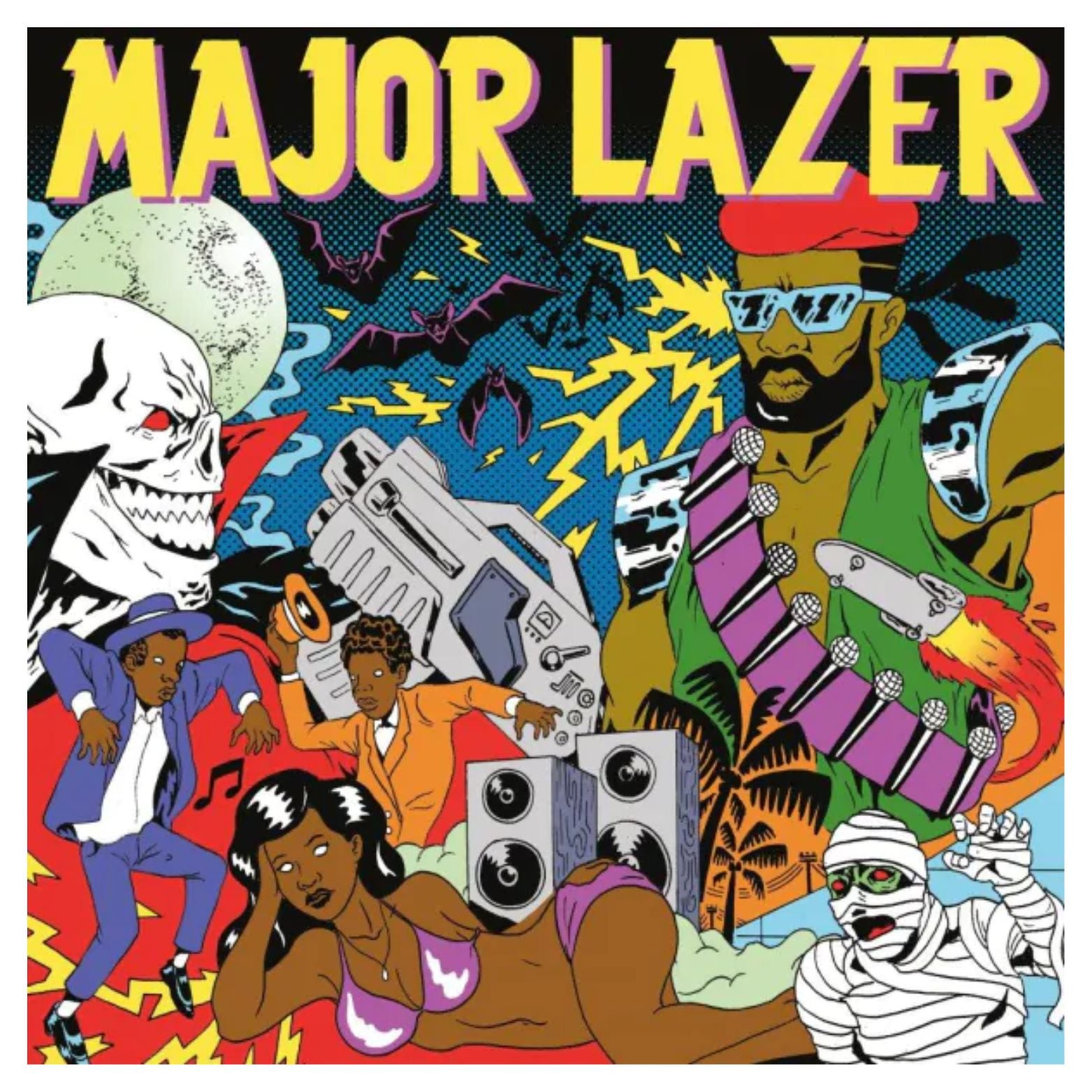 VINYL MAJOR LAZER GUNS DON'T KILL PEOPLE... 2-LP