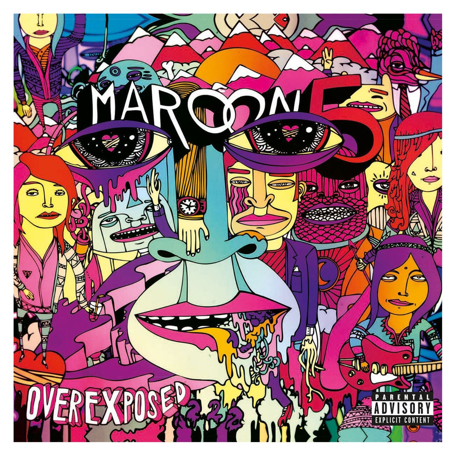 VINYL MAROON 5 OVEREXPOSED