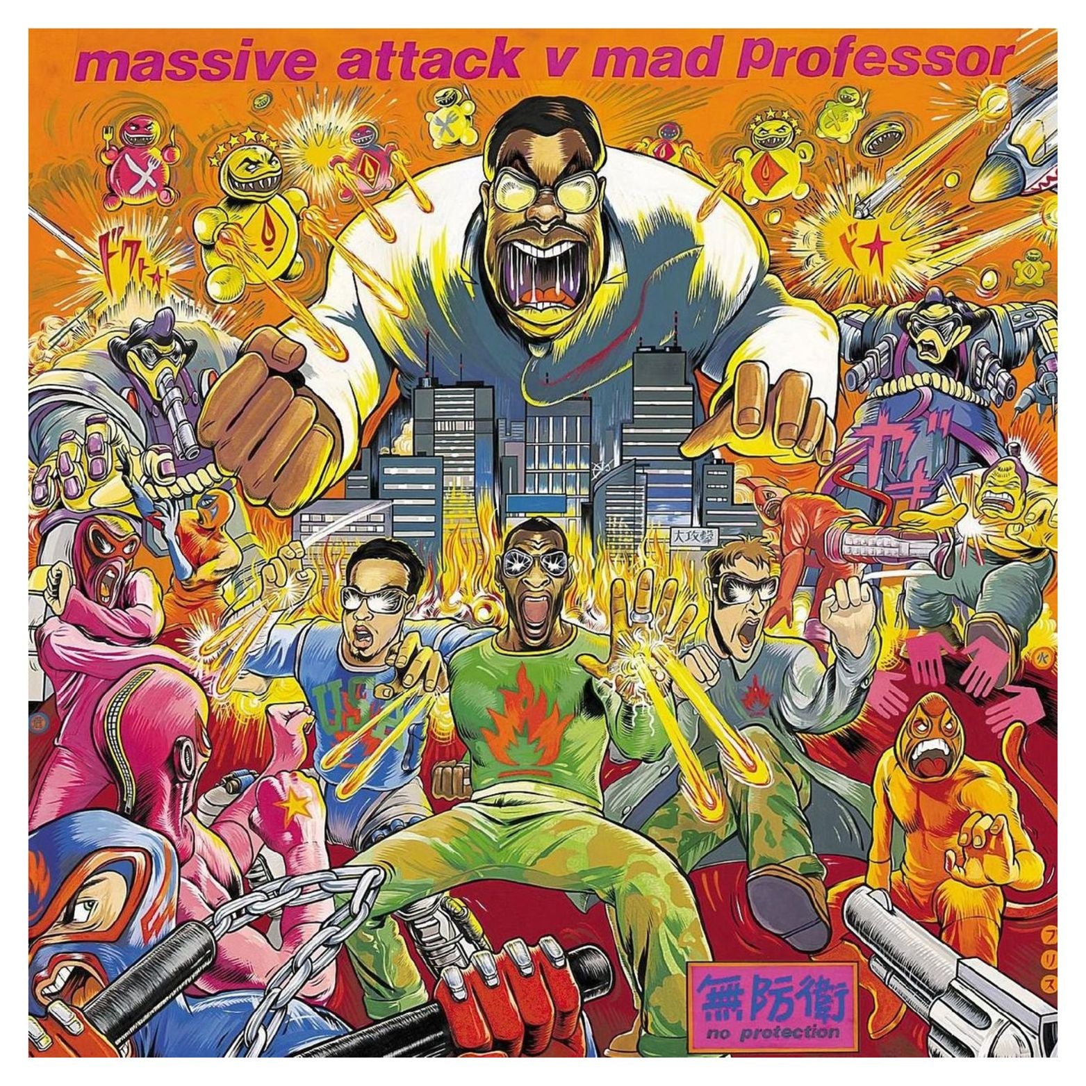 VINYL MASSIVE ATTACK V MAD PROFESSOR NO PROTECTION