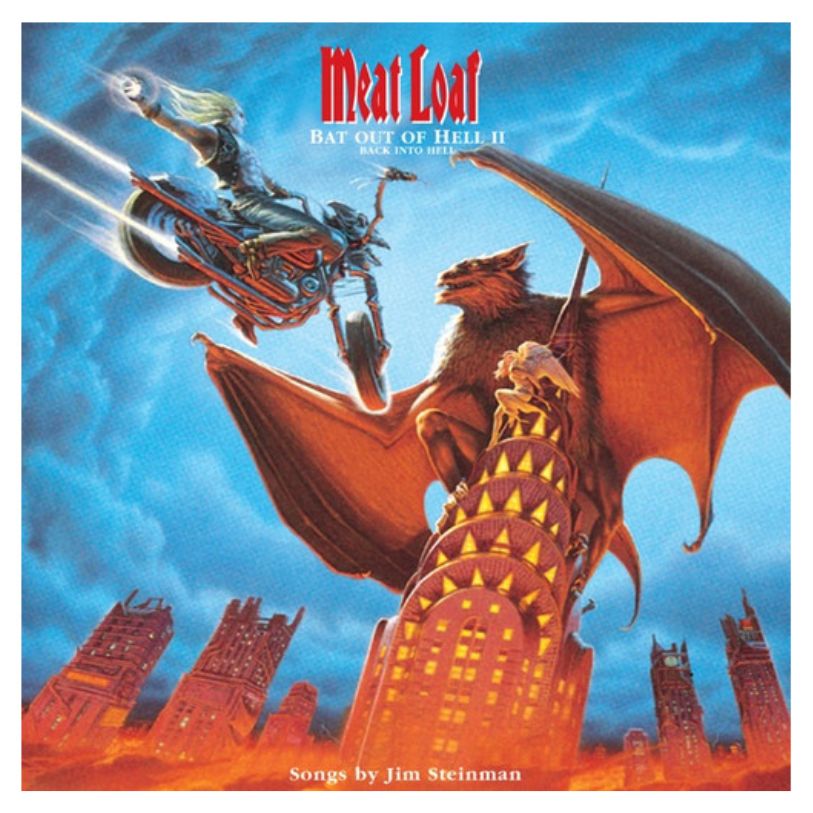 VINYL MEAT LOAF BAT OUT OF HELL II: BACK INTO HELL 2LP