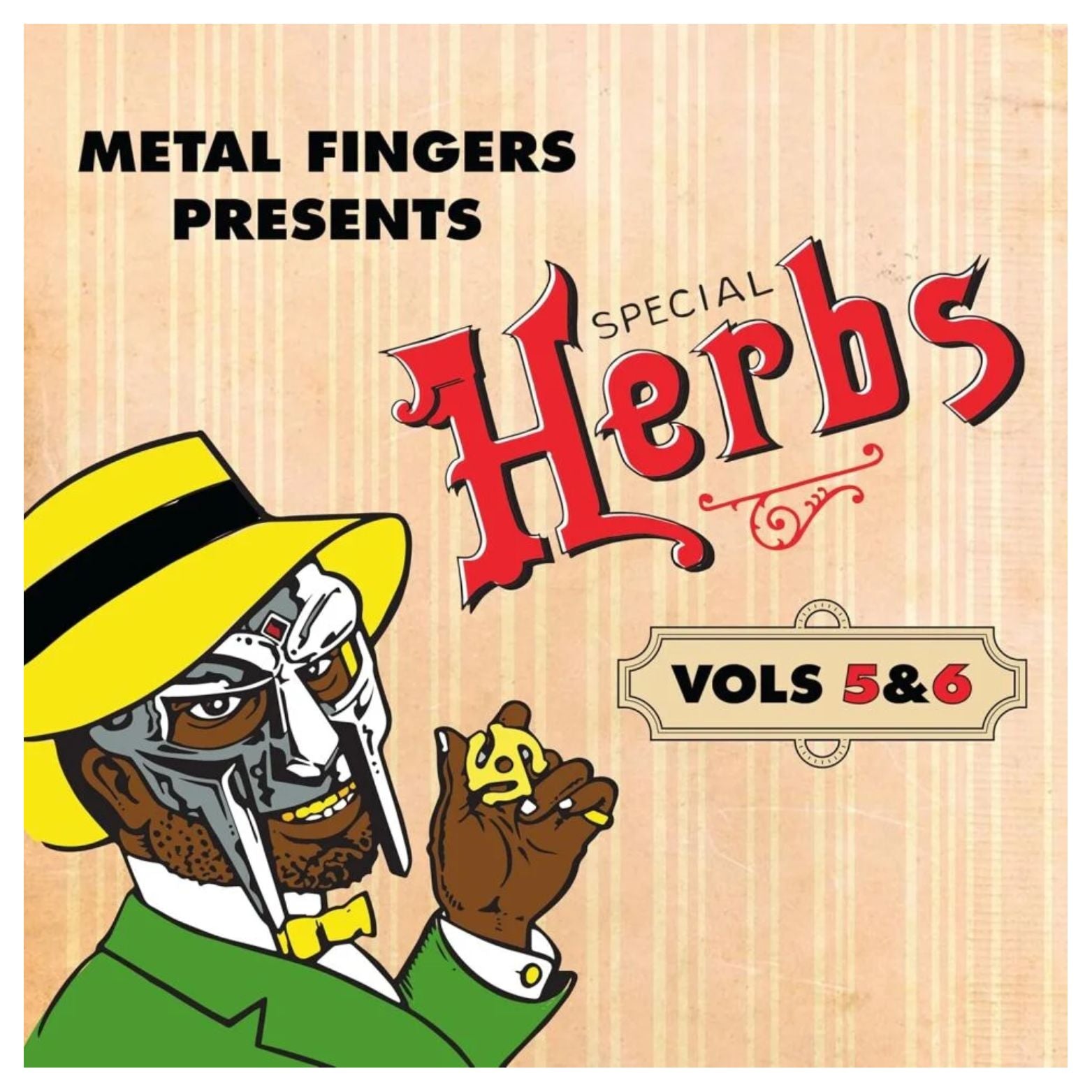 VINYL MF DOOM METAL FINGERS PRESENTS SPECIAL HERBS VOLS 5&6