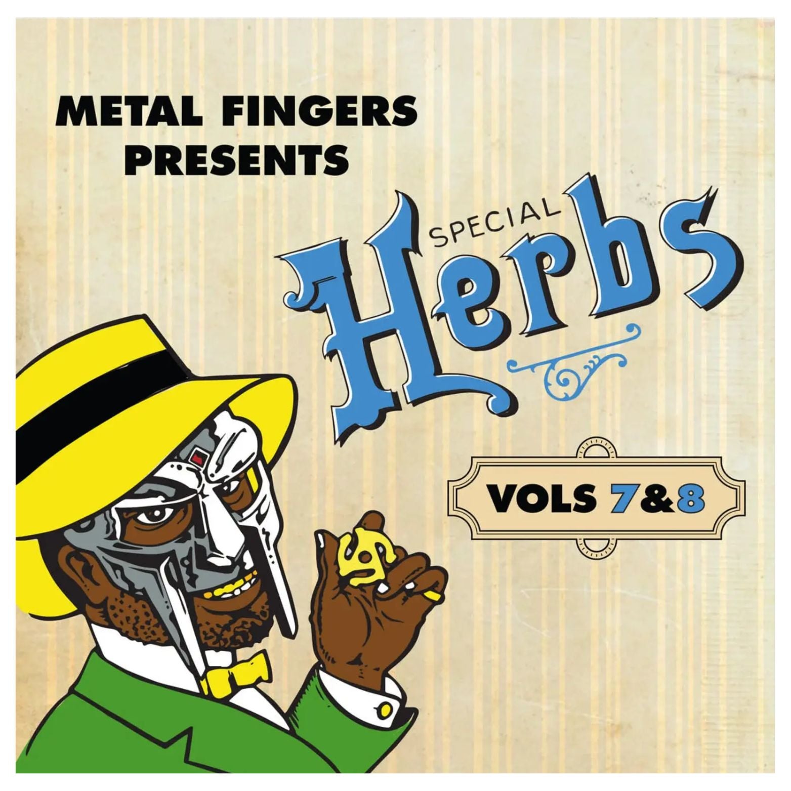 VINYL MF DOOM METAL FINGERS PRESENTS SPECIAL HERBS VOLS 7&8