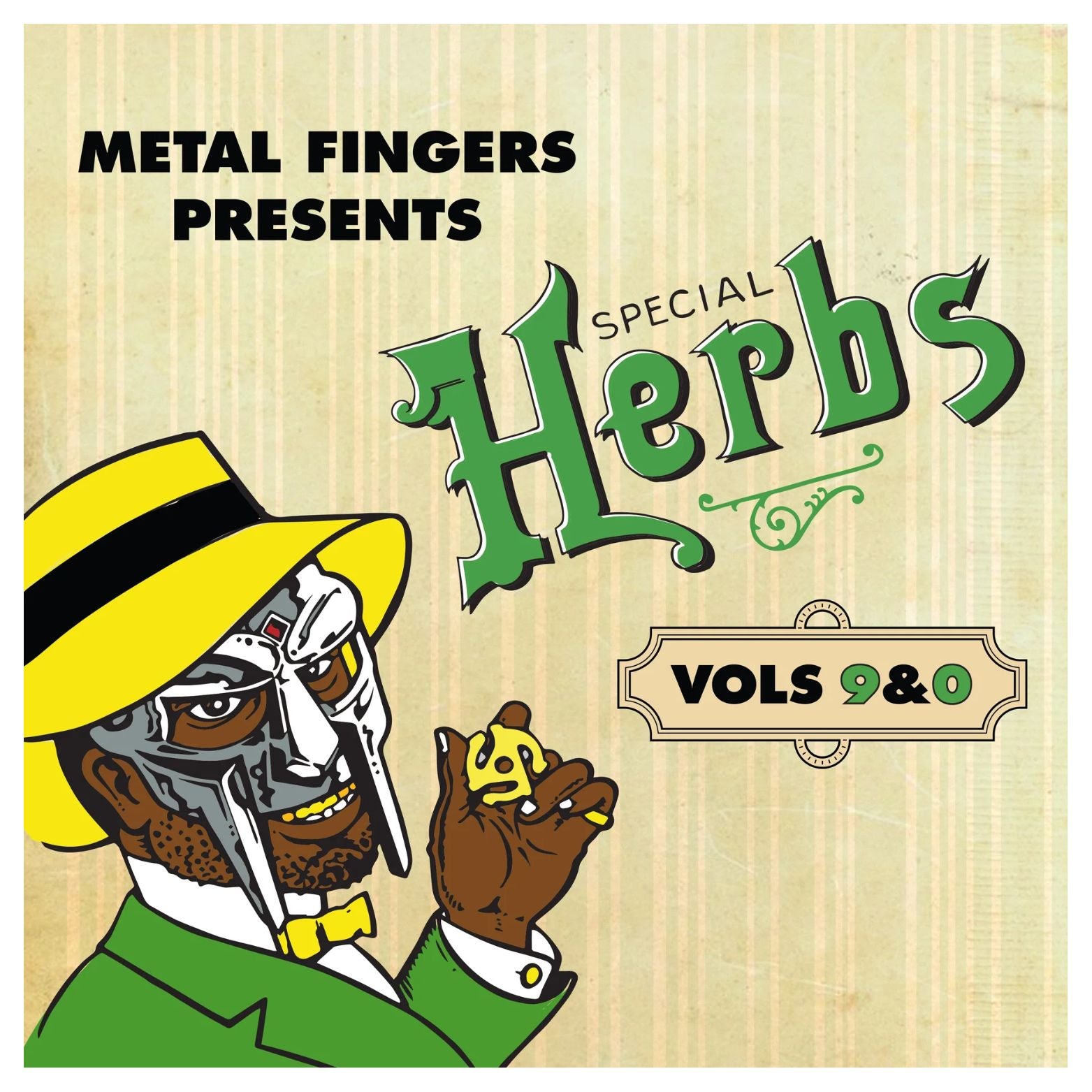 VINYL MF DOOM METAL FINGERS PRESENTS SPECIAL HERBS VOLS 9&0