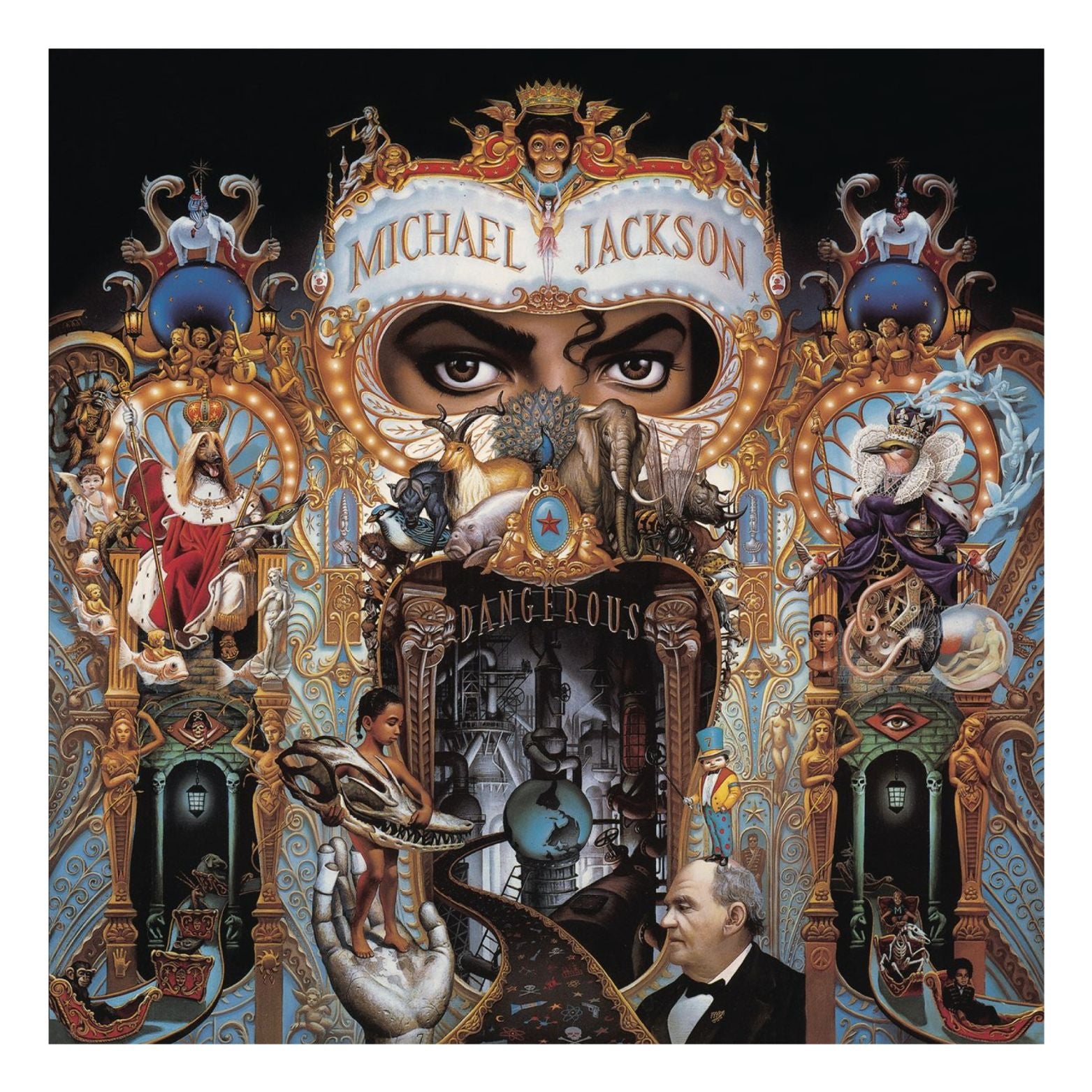 VINYL MICHAEL JACKSON DANGEROUS 2LP