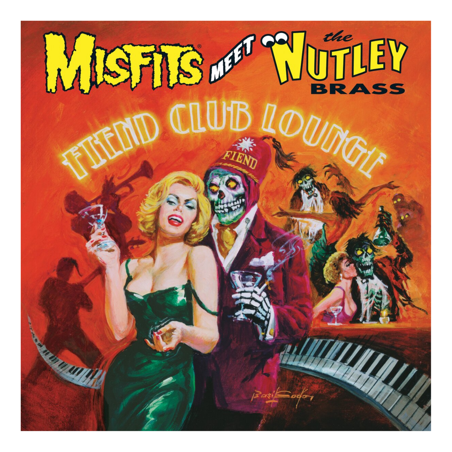 VINYL MISFITS MISFITS MEET THE NUTLEY BRASS FIEND CLUB LOUNGE (EXPANDED EDITION)