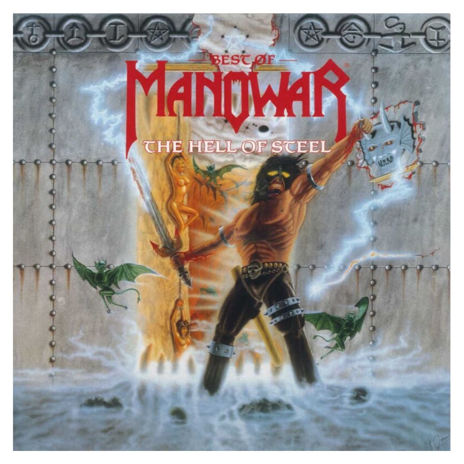 VINYL MANOWAR HELL OF STEEL BEST OF 2LP