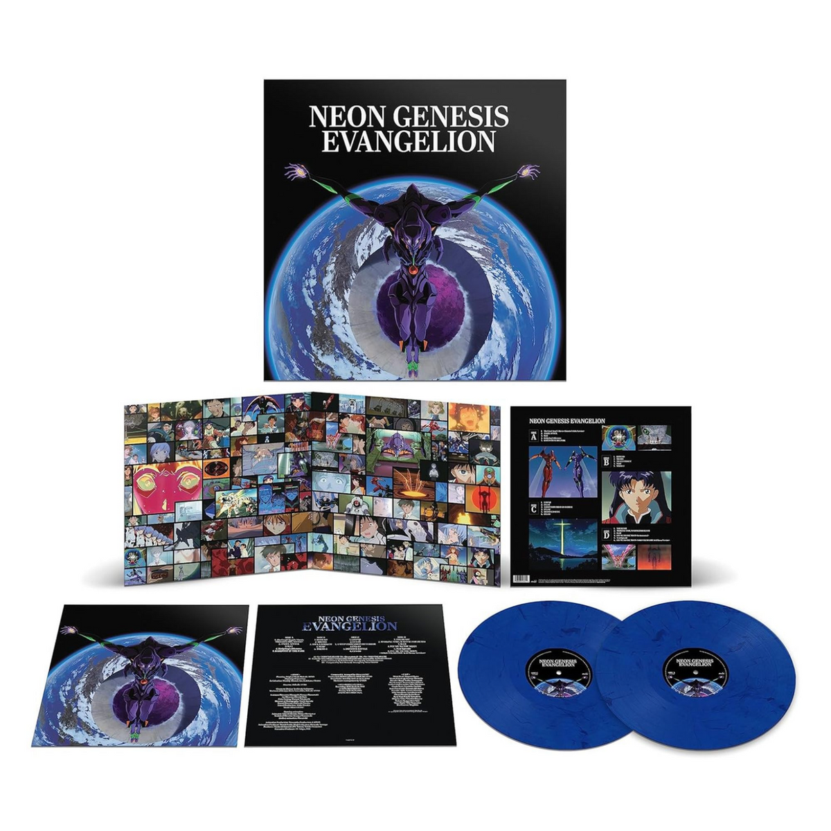 VINYL NEON GENESIS EVANGELION ORIGINAL SOUNDTRACK (LIMITED COLOURED VINYL EDITION) 2LP