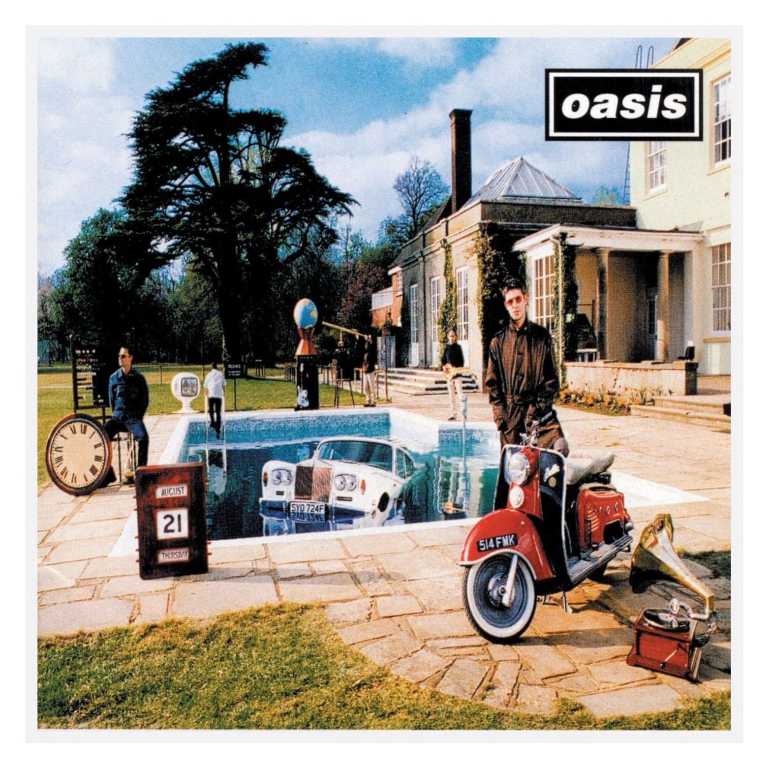 VINYL OASIS BE HERE NOW 2LP