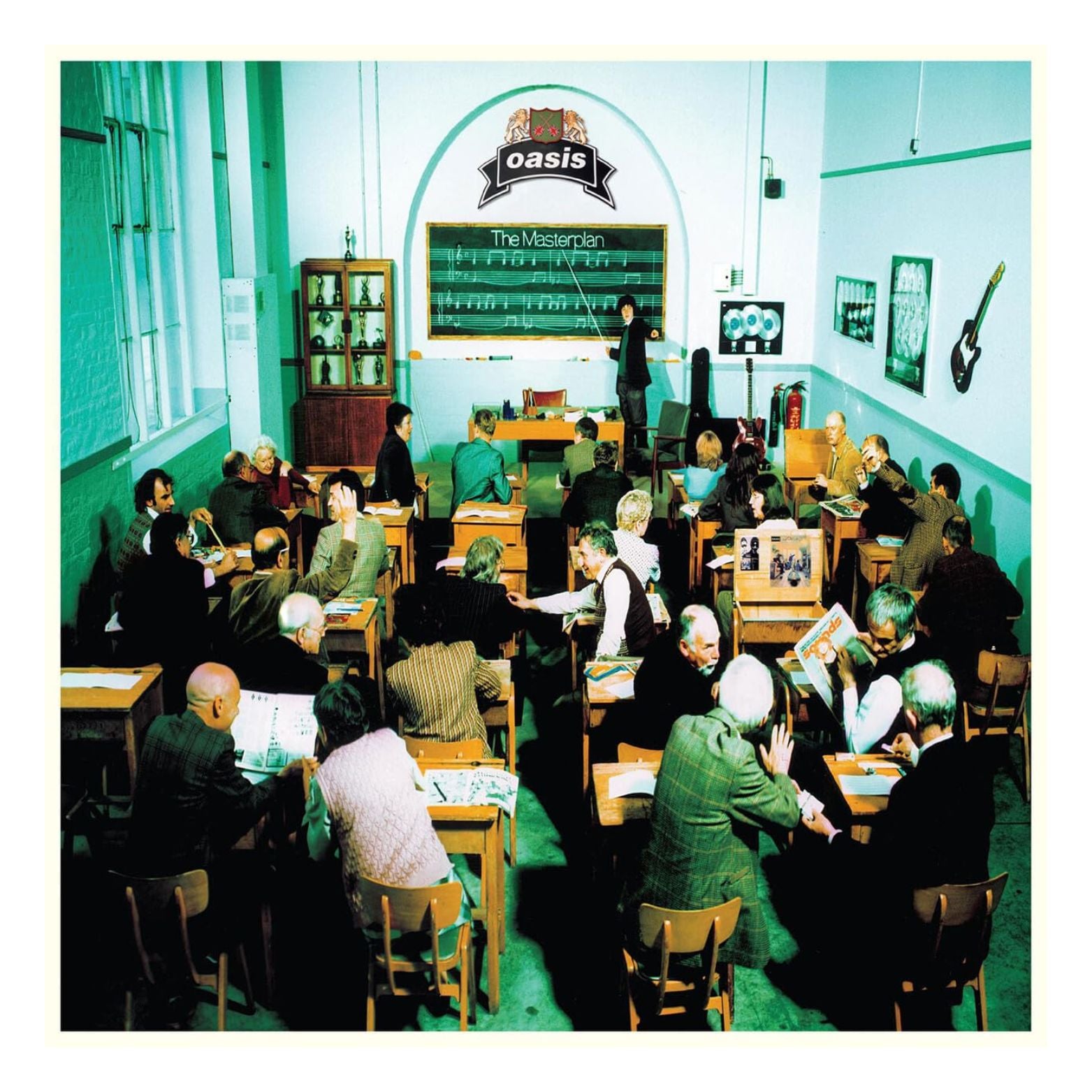 VINYL OASIS THE MASTERPLAN 2LP