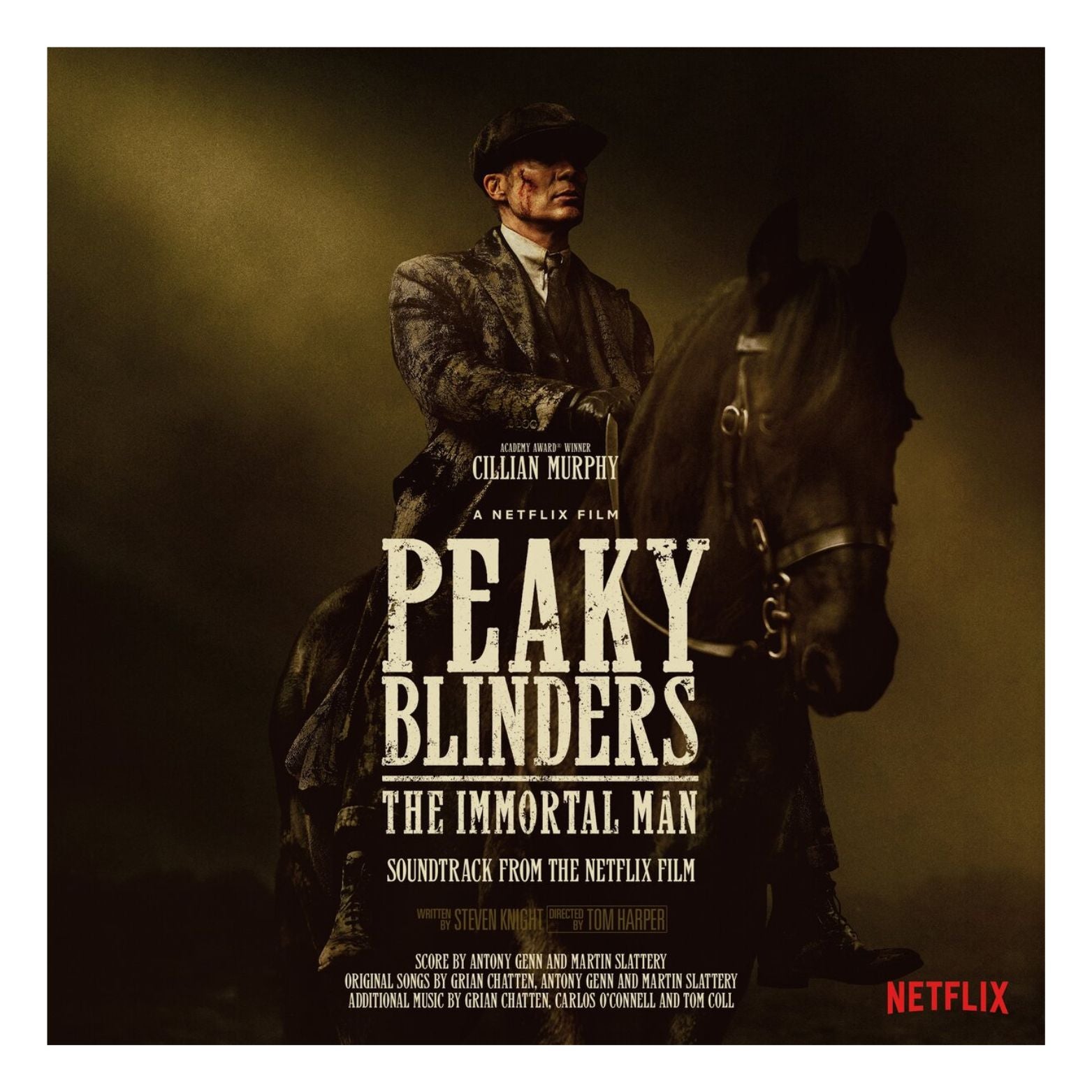 VINYL PEAKY BLINDERS THE IMMORTAL MAN ORIGINAL SOUNDTRACK SMOKY MARBLED VINYL 2LP