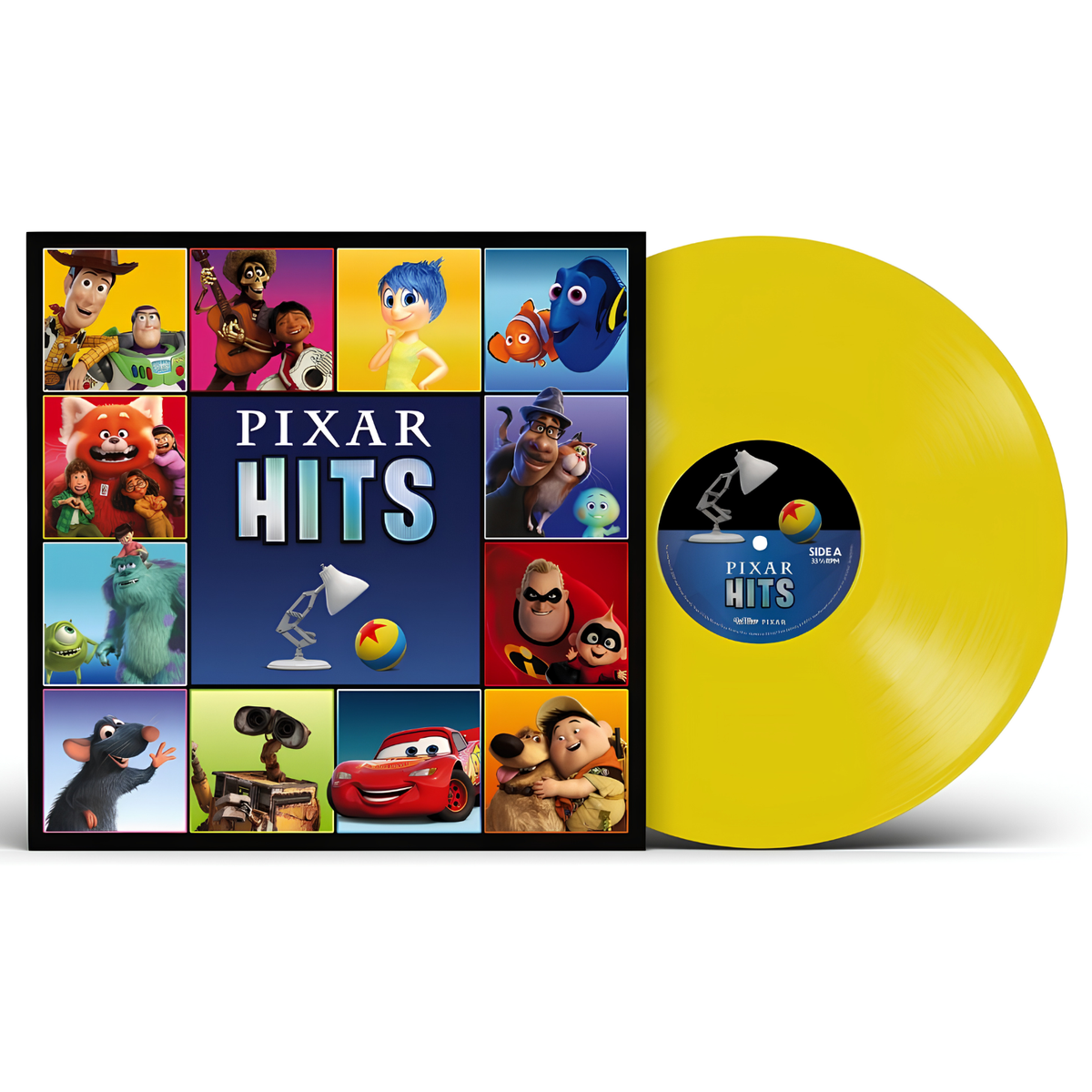 VINYL PIXAR HITS ORIGINAL SOUNDTRACK YELLOW VINYL EDITION