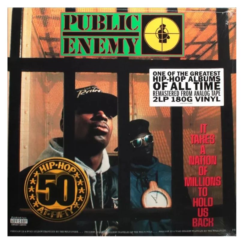 VINYL PUBLIC ENEMY IT TAKES A NATION OF MILLIONS TO HOLD US BACK 2LP