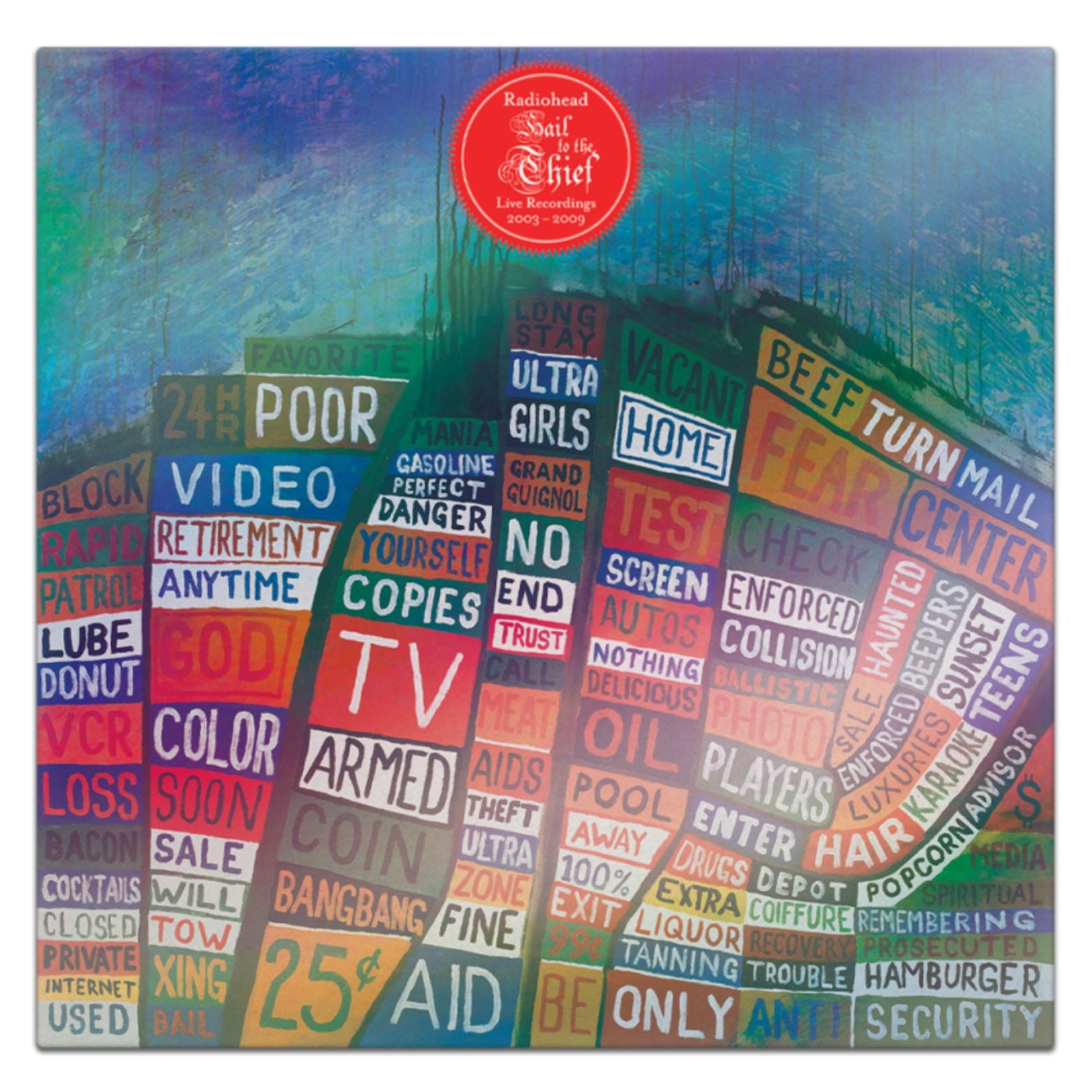 VINYL RADIOHEAD HAIL TO THE THIEF LIVE RECORDINGS 2003-2009