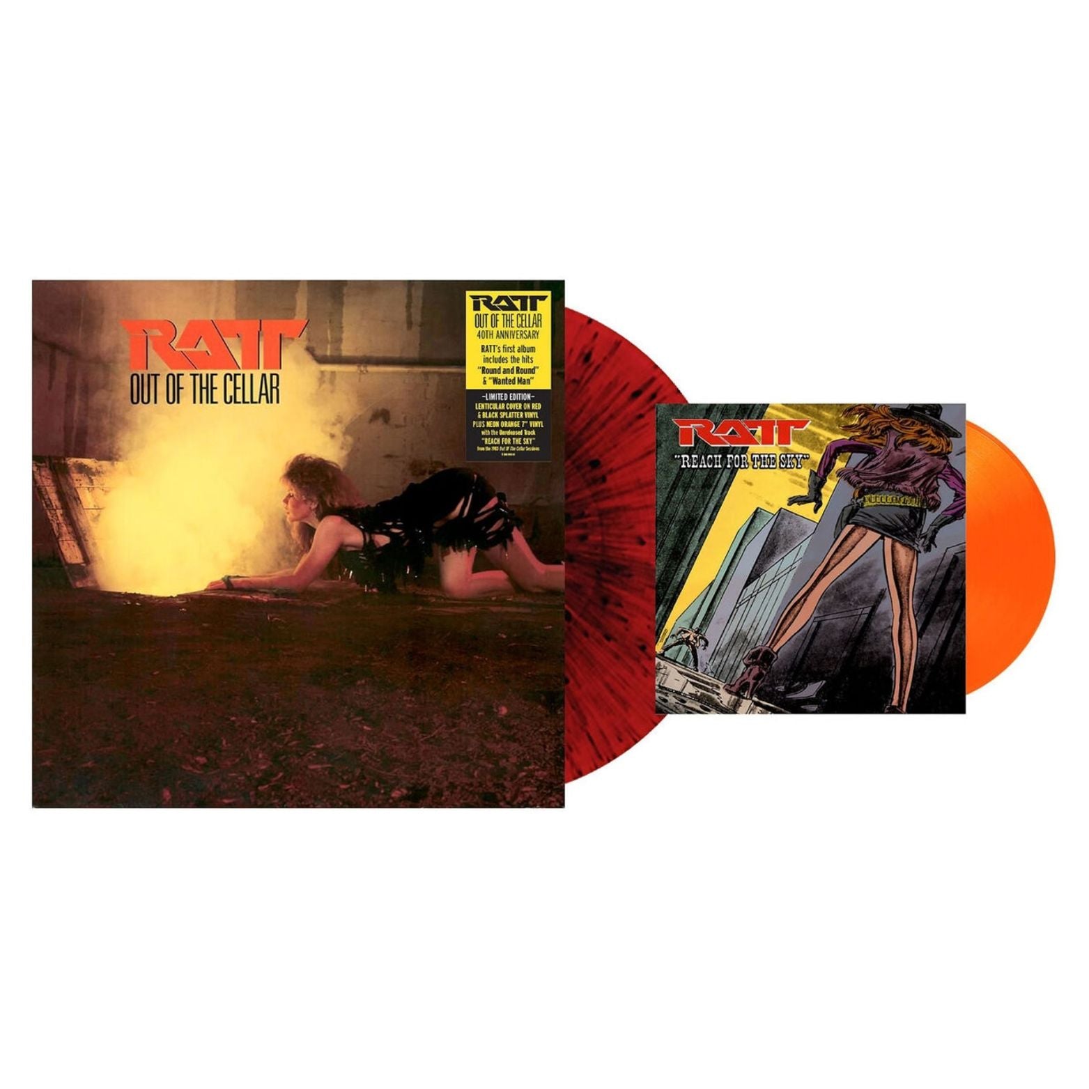 VINYL RATT OUT OF THE CELLAR 2LP