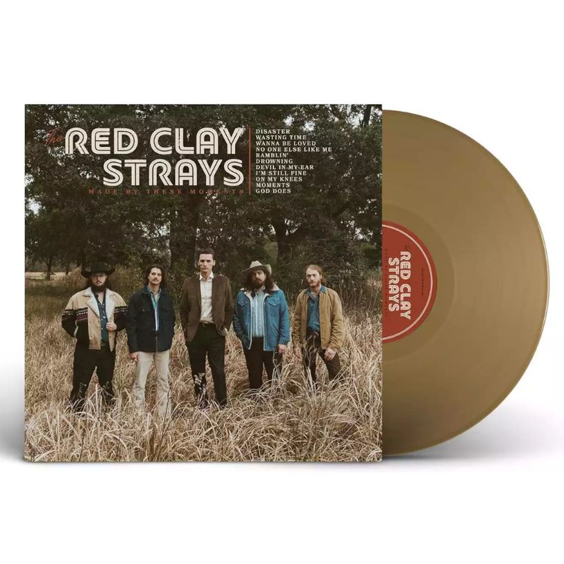VINYL RED CLAY STRAYS MADE BY THESE MOMENTS