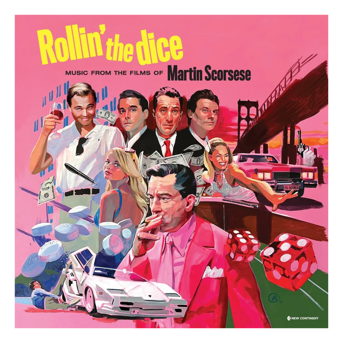 VINYL VARIOUS ARTISTS ROLLIN' THE DICE - MUSIC FROM THE FILMS OF MARTIN SCORSESE (LIMITED GREEN VINYL)