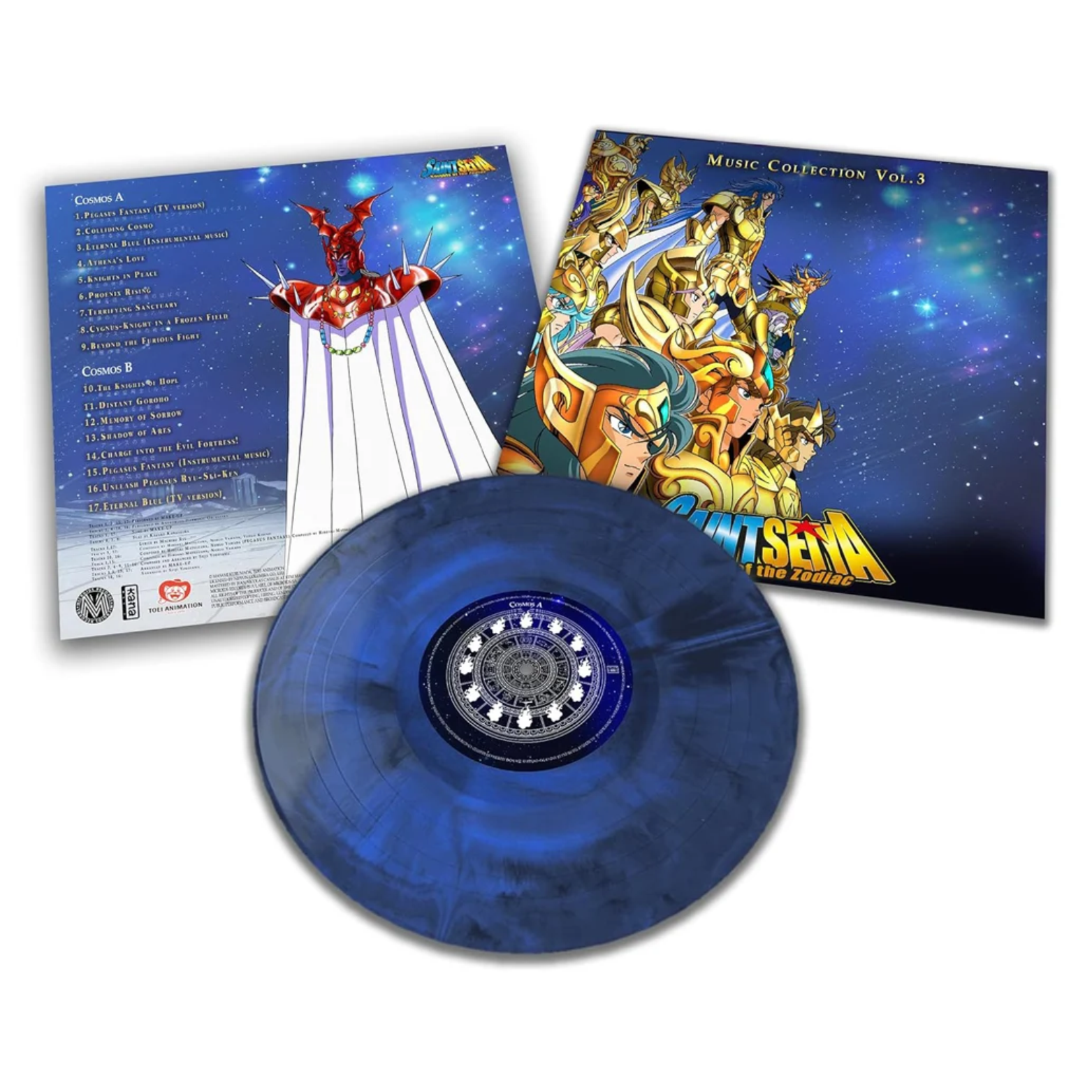 VINYL SAINT SEIYA MUSIC COLLECTION VINYL VOL. 3
