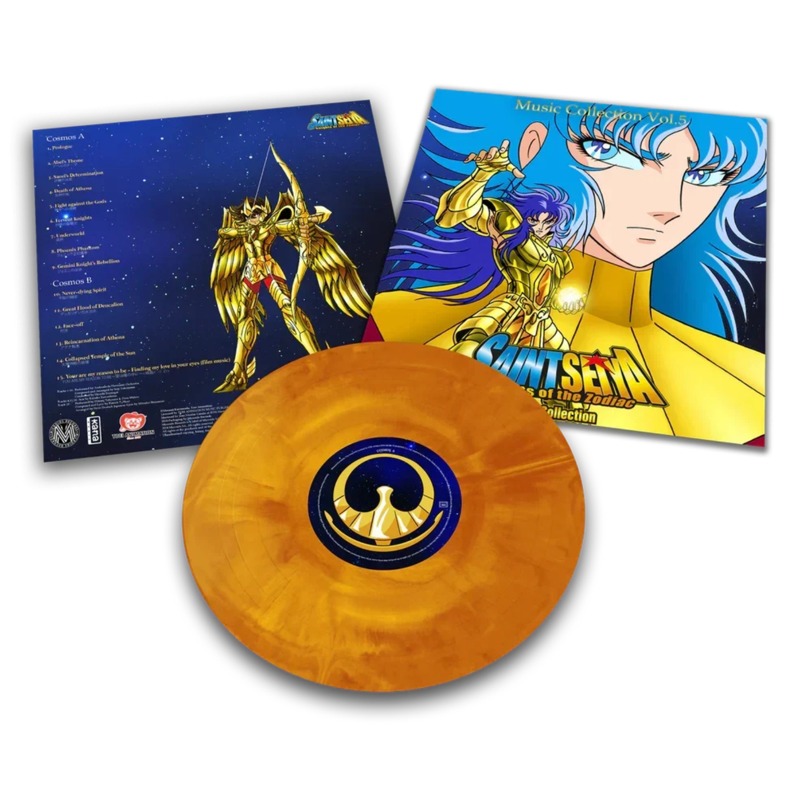 VINYL SAINT SEIYA MUSIC COLLECTION VINYL VOL. 5