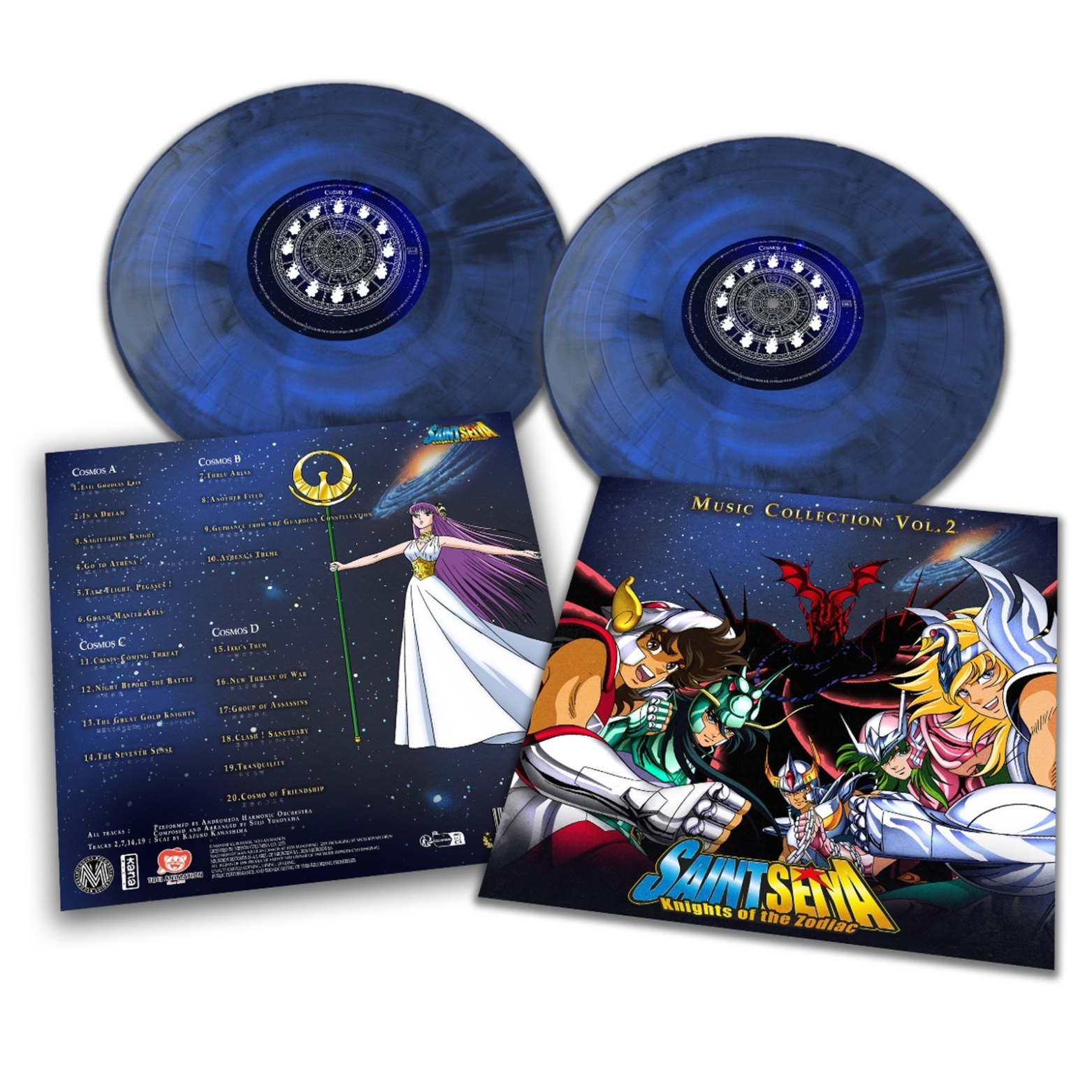 VINYL SAINT SEIYA MUSIC COLLECTION VOL. 2 2LP