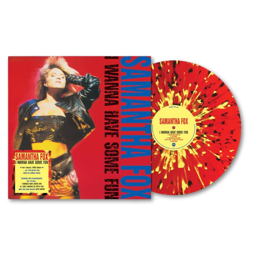 VINYL SAMANTHA FOX I WANNA HAVE SOME FUN