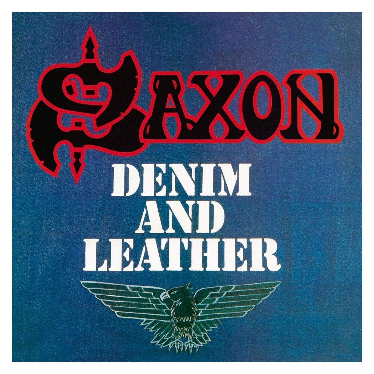 VINYL SAXON DENIM AND LEATHER