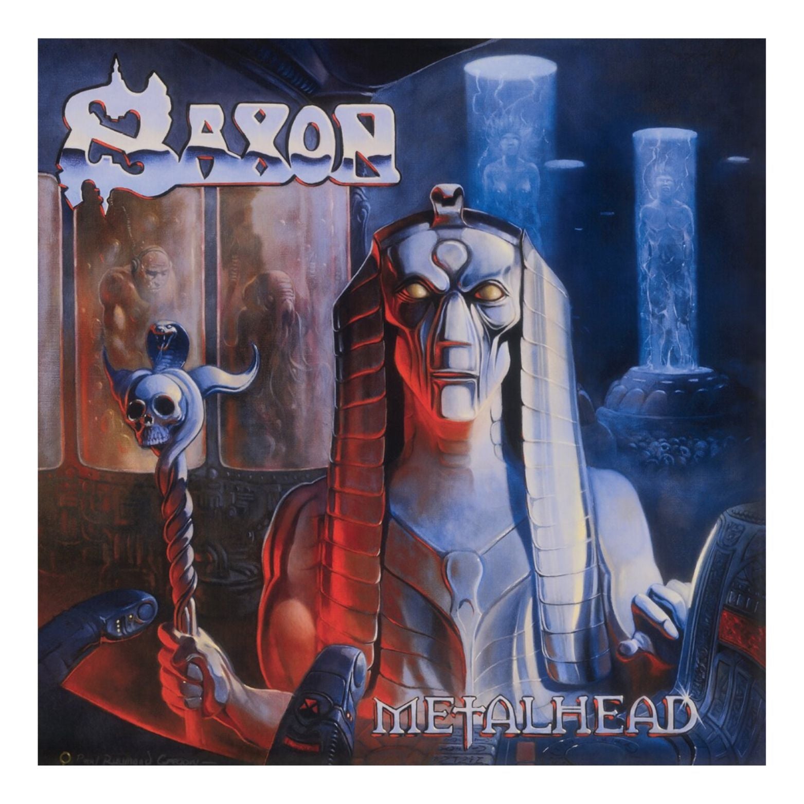 VINYL SAXON METALHEAD