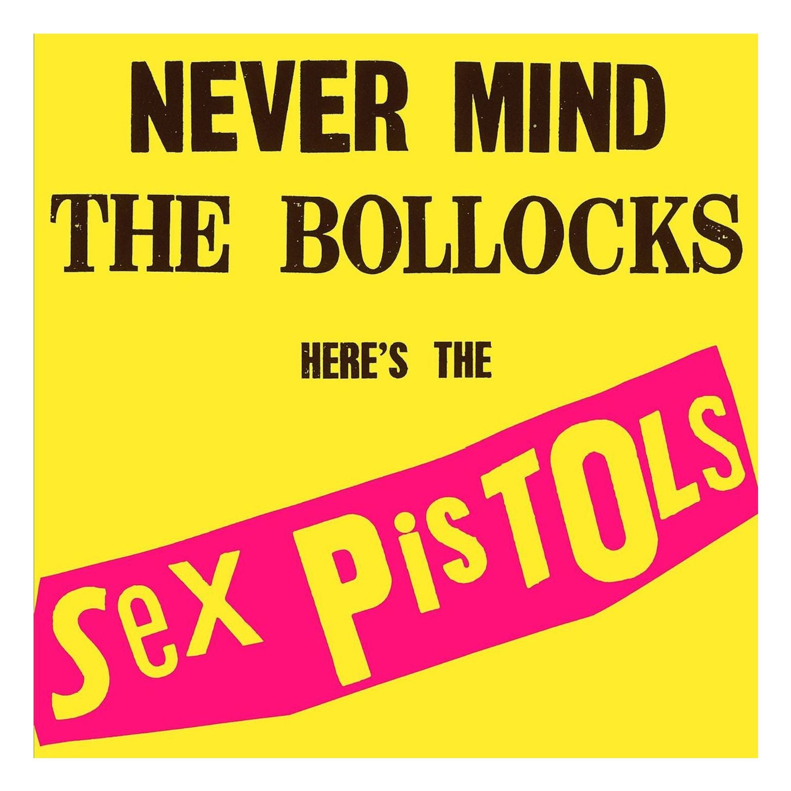 VINYL SEX PISTOLS NEVER MIND THE BOLLOCKS
