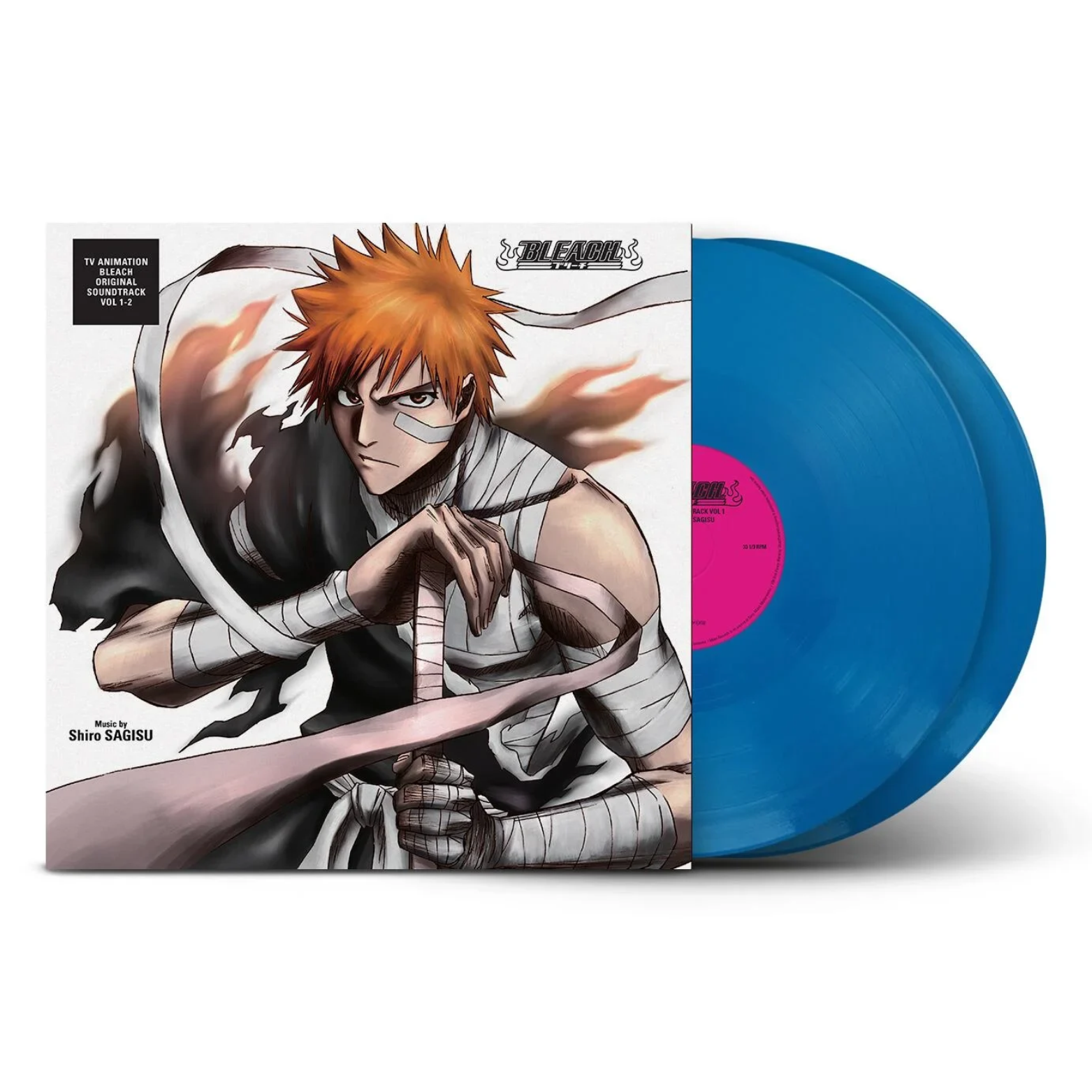 VINYL SHIRO SAGISU BLEACH ORIGINAL SOUNDTRACK