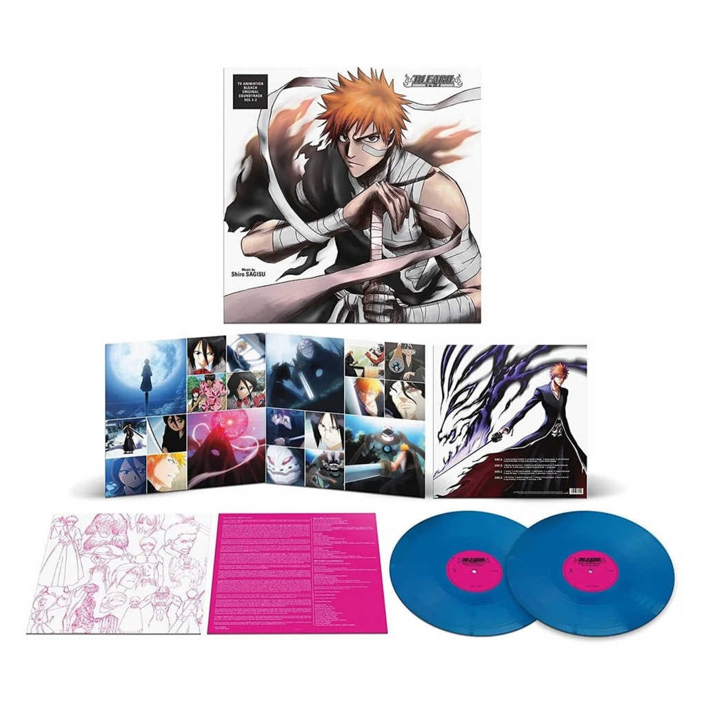 VINYL SHIRO SAGISU BLEACH ORIGINAL SOUNDTRACK