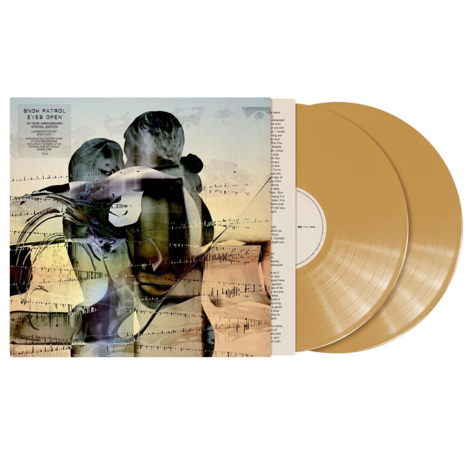 VINYL SNOW PATROL EYES OPEN LIMITED EDITION GOLD VINYL 2LP