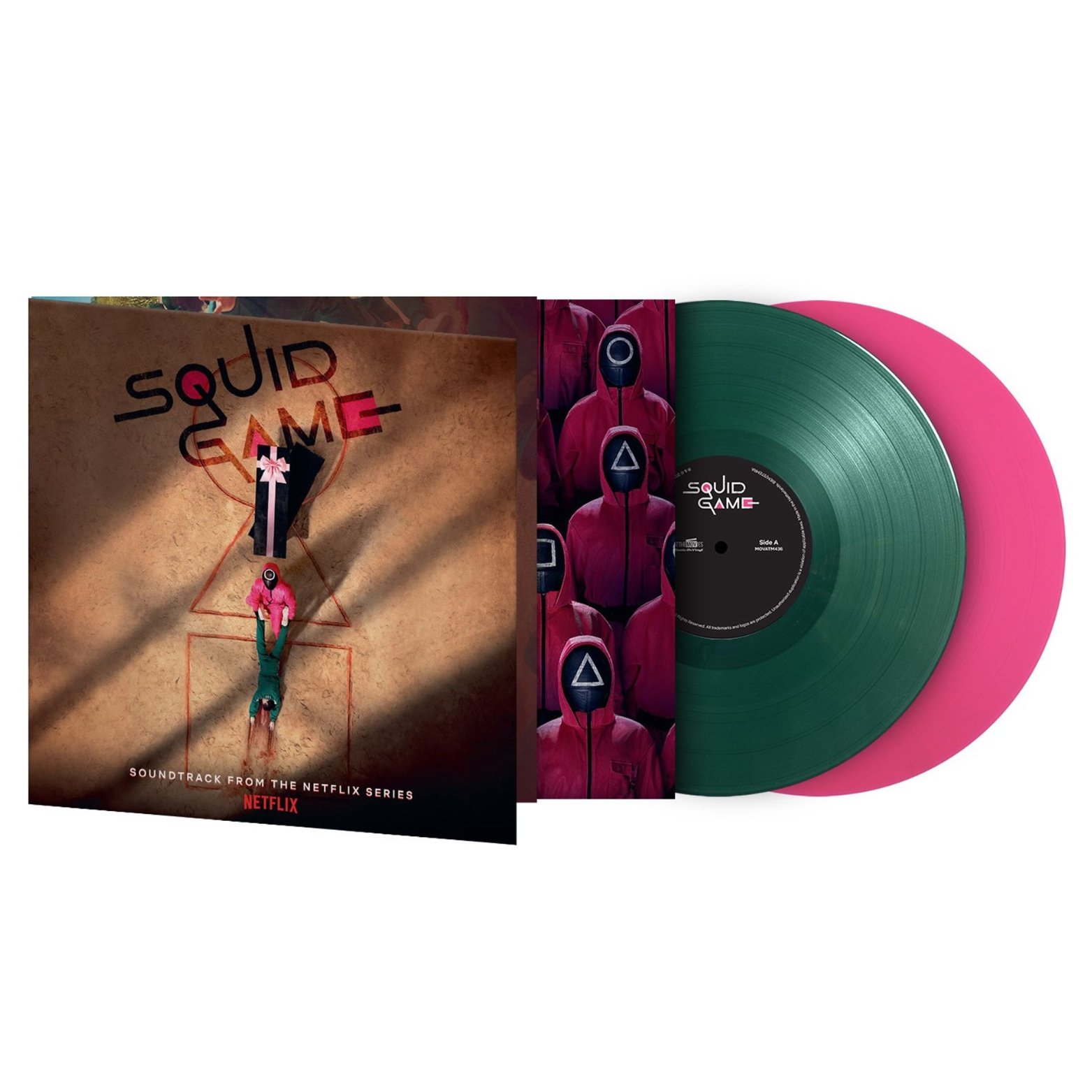 VINYL SQUID GAME SOUNDTRACK FROM THE NETFLIX SERIES LIMITED POP-UP DELUXE EDITION 2LP
