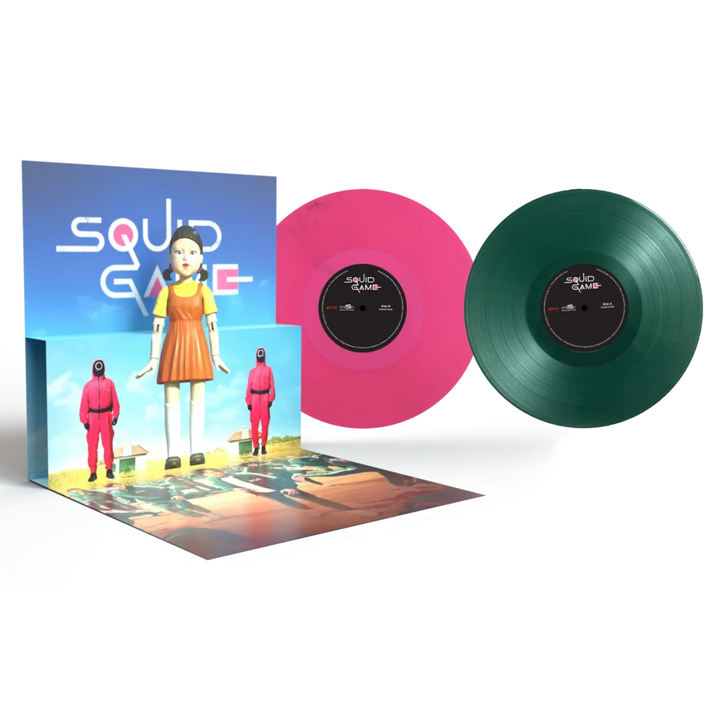VINYL SQUID GAME SOUNDTRACK FROM THE NETFLIX SERIES LIMITED POP-UP DELUXE EDITION 2LP