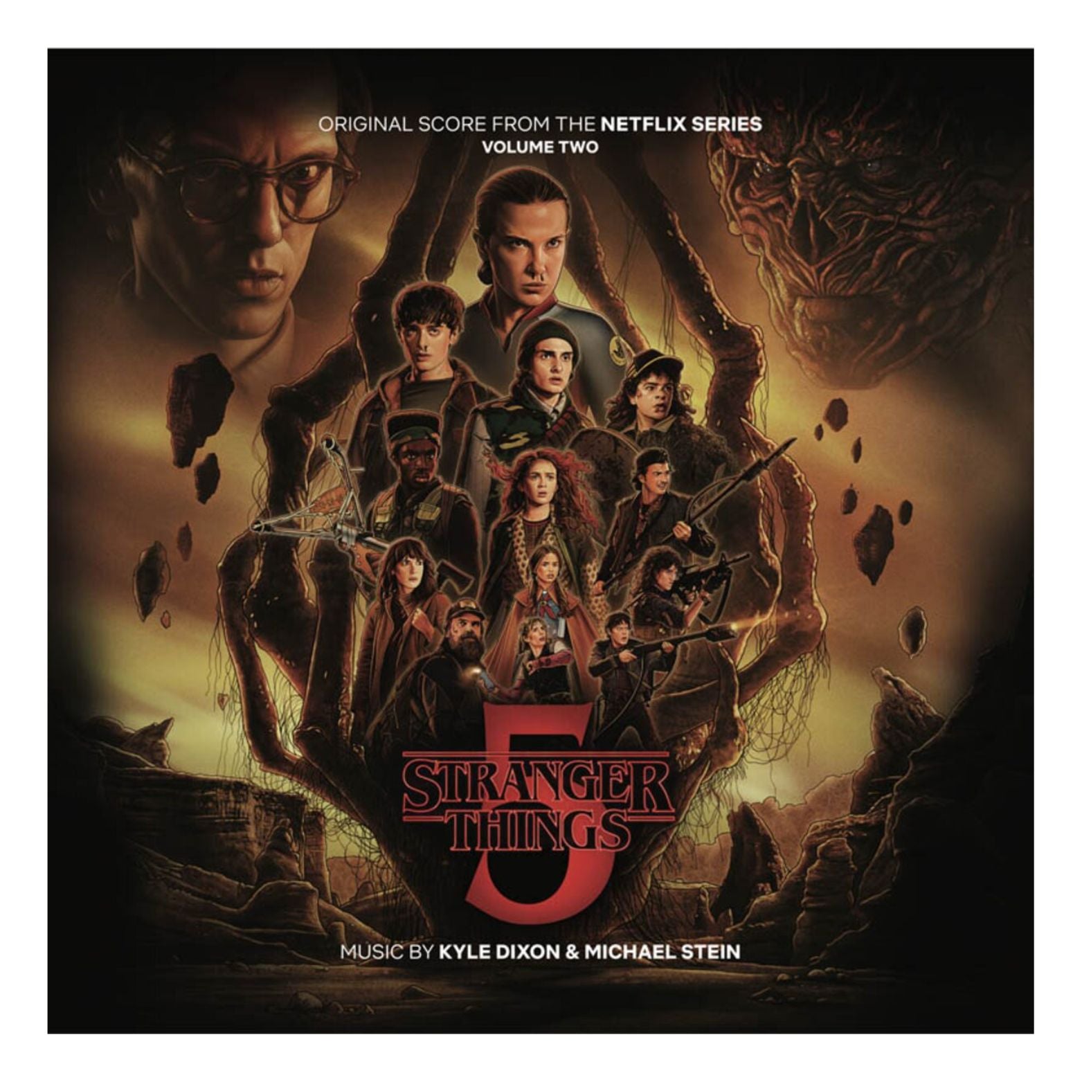 VINYL STRANGER THINGS 5 VOLUME TWO ORIGINAL SCORE FROM THE NETFLIX SERIES