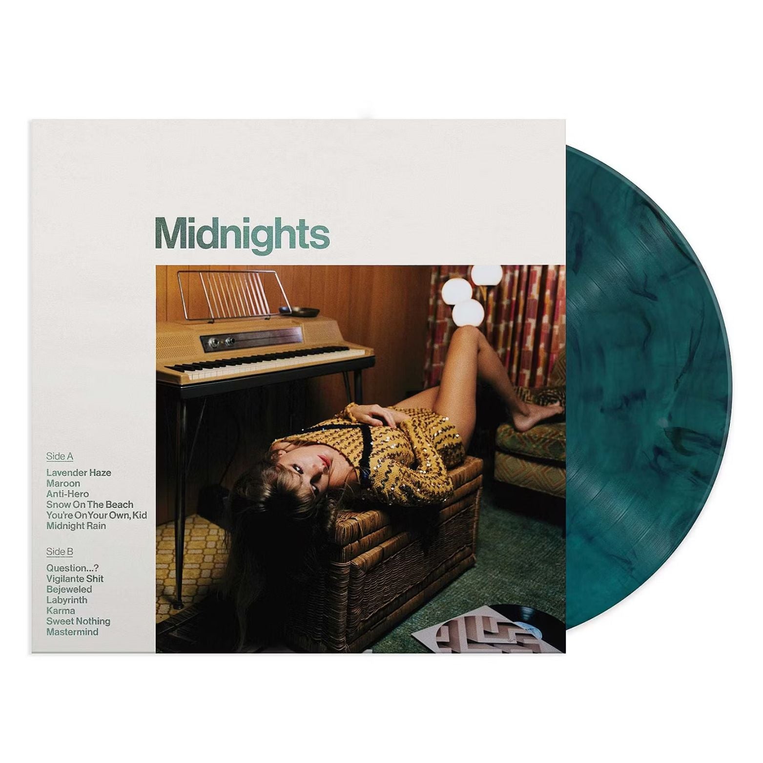 VINYL TAYLOR SWIFT MIDNIGHTS JADE GREEN VINYL