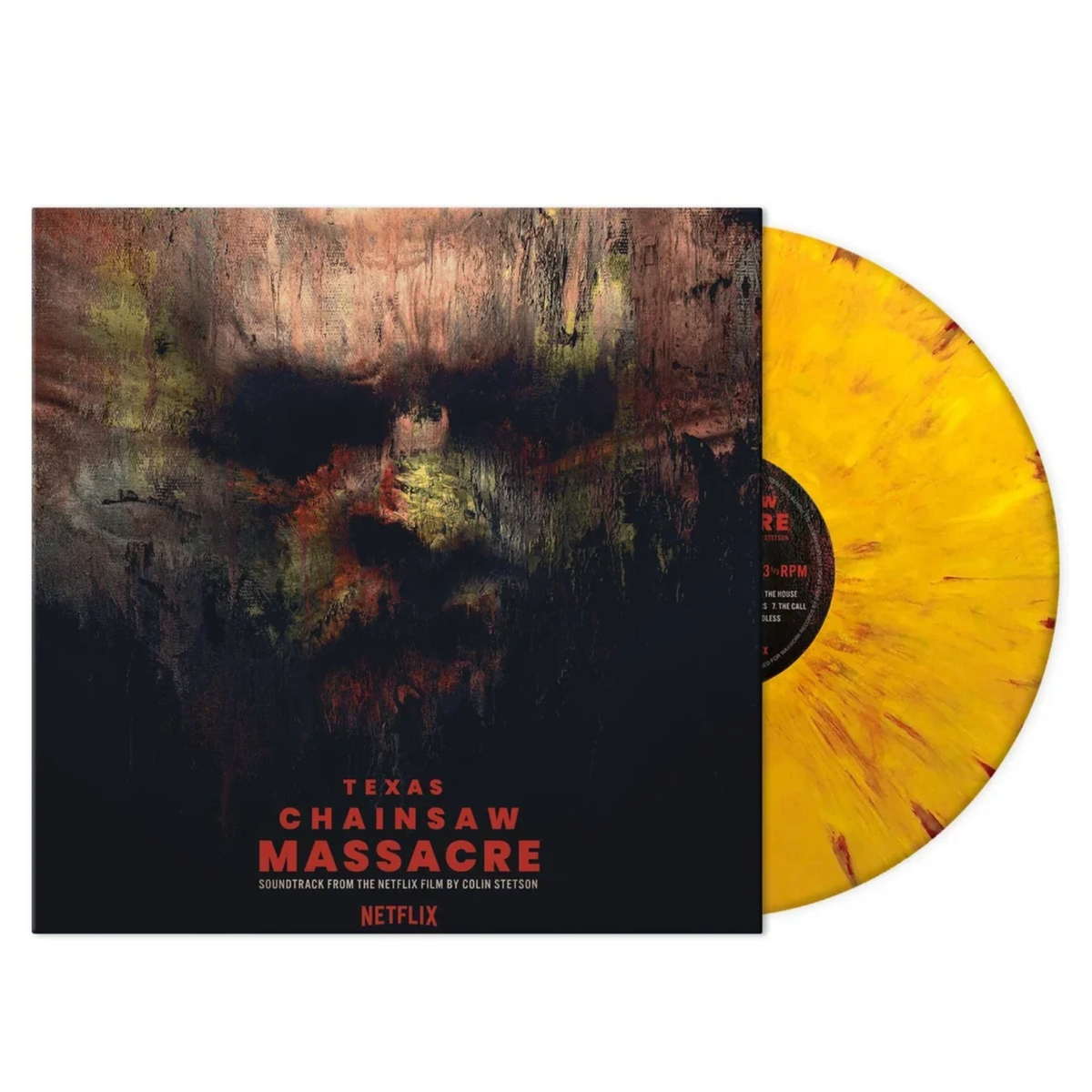 VINYL TEXAS CHAINSAW MASSACRE ORIGINAL SOUNDTRACK (SUNFLOWER / BLOOD VINYL)