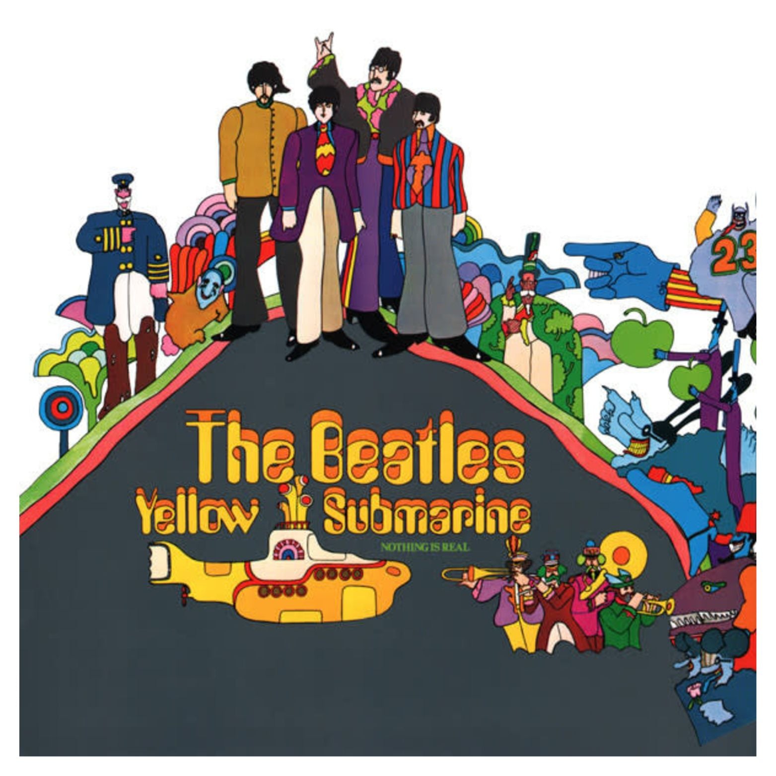 VINYL THE BEATLES YELLOW SUBMARINE