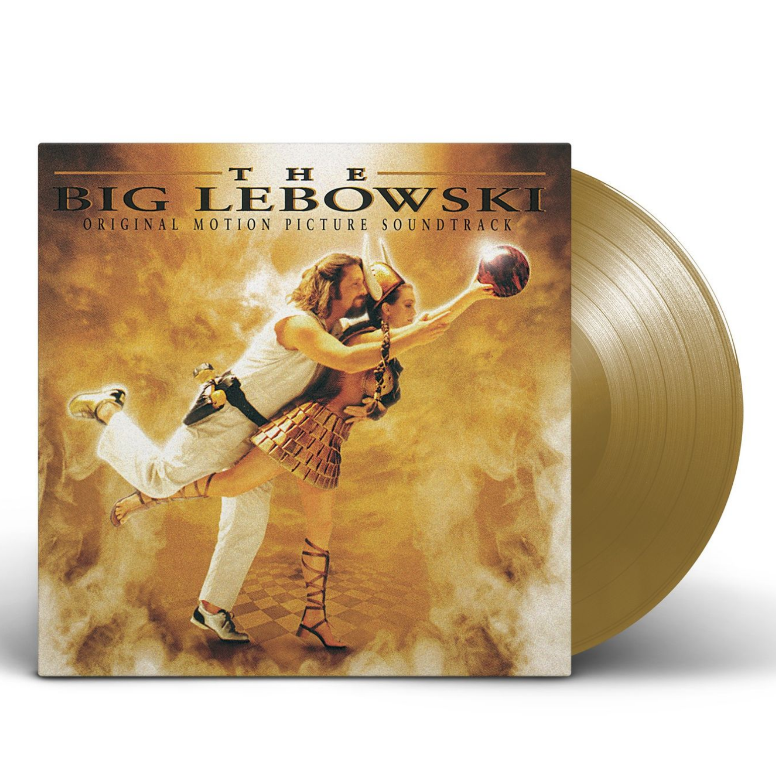 VINYL THE BIG LEBOWSKI ORIGINAL MOTION PICTURE SOUNDTRACK LIMITED EDITION GOLD VINYL