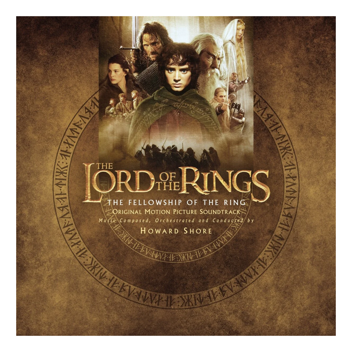 VINYL THE LORD OF THE RINGS: THE FELLOWSHIP OF THE RING ORIGINAL SOUNDTRACK 2LP