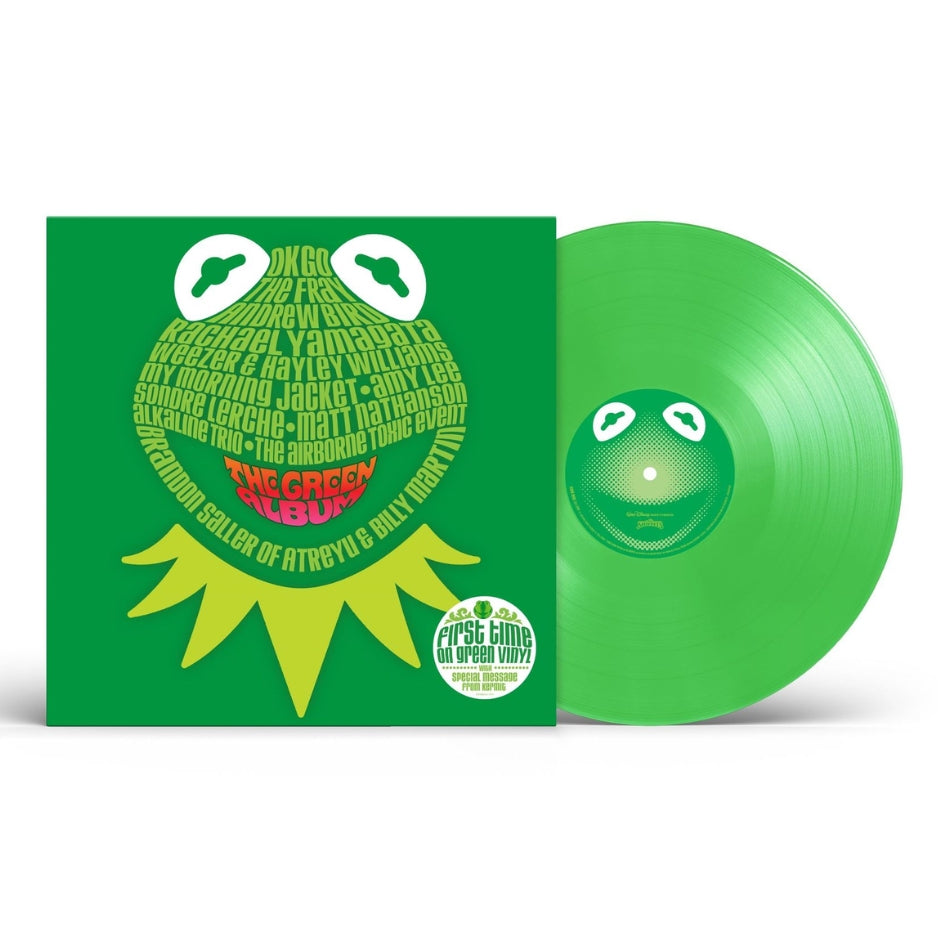 VINYL THE MUPPETS THE GREEN ALBUM ORIGINAL SOUNDTRACK