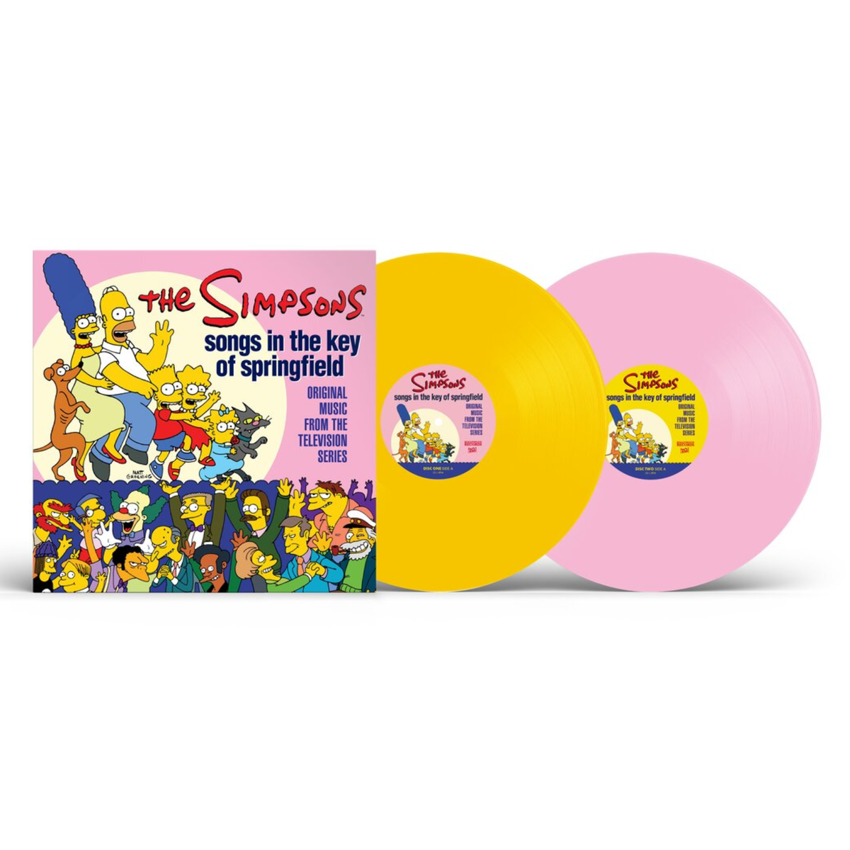 VINYL THE SIMPSONS SONGS IN THE KEY OF SPRINGFIELD 2LP