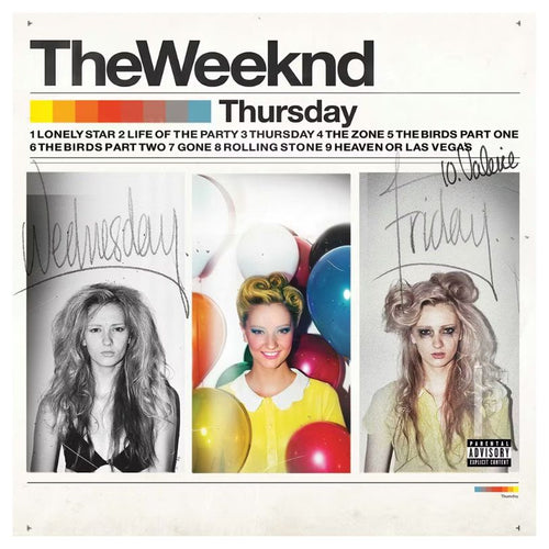 VINYL THE WEEKND THURSDAY 2LP