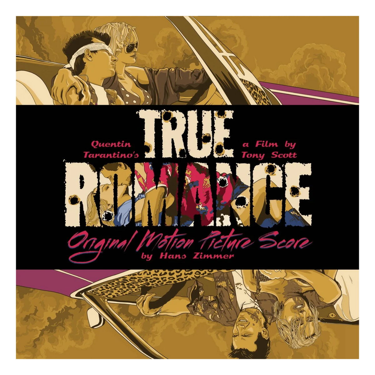 VINYL TRUE ROMANCE ORIGINAL MOTION PICTURE SCORE 2LP