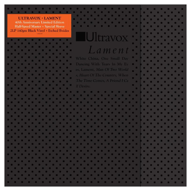 VINYL ULTRAVOX LAMENT 2-LP