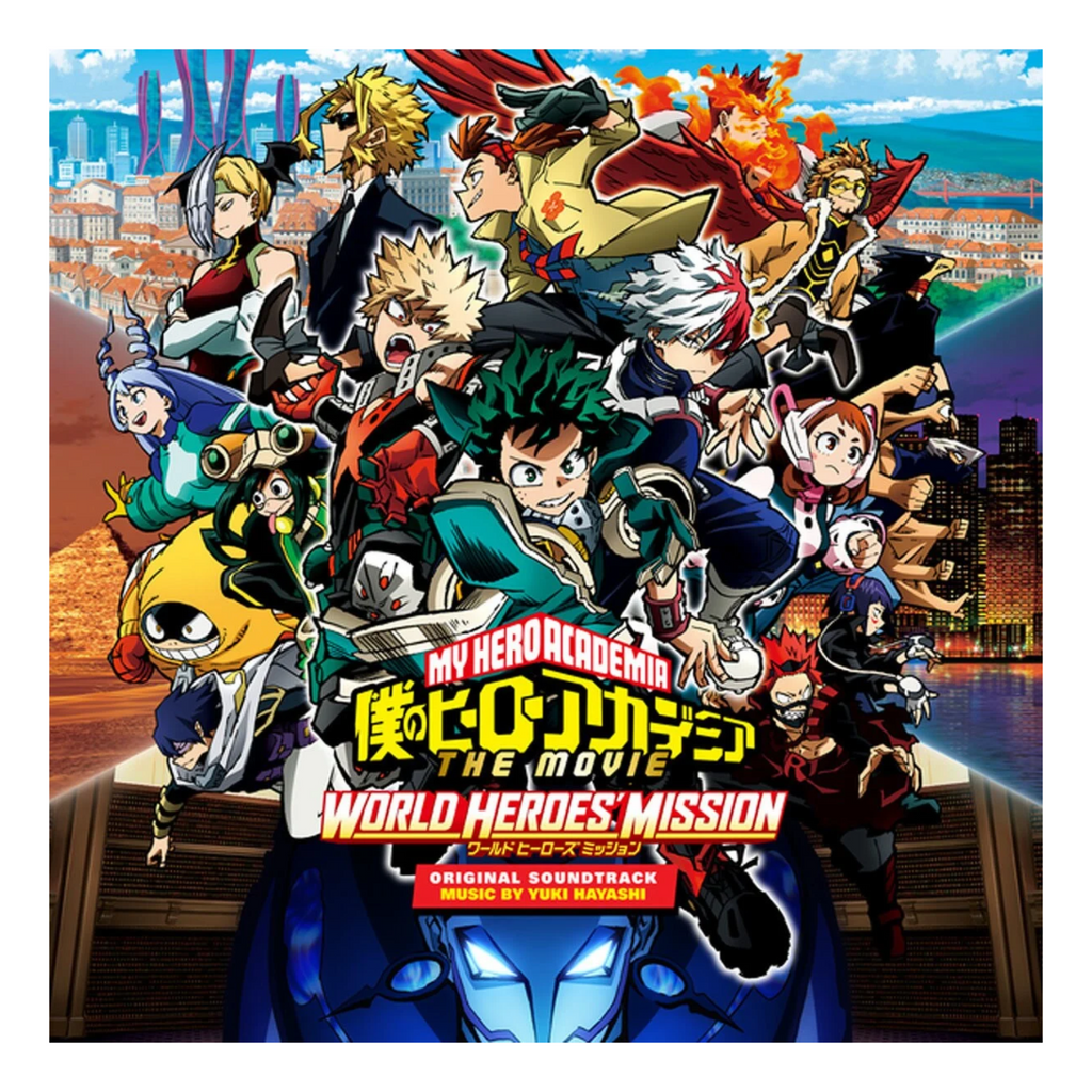 VINYL YUKI HAYASHI MY HERO ACADEMIA: WORLD HEROES' MISSION (ORIGINAL MOTION PICTURE SOUNDTRACK)