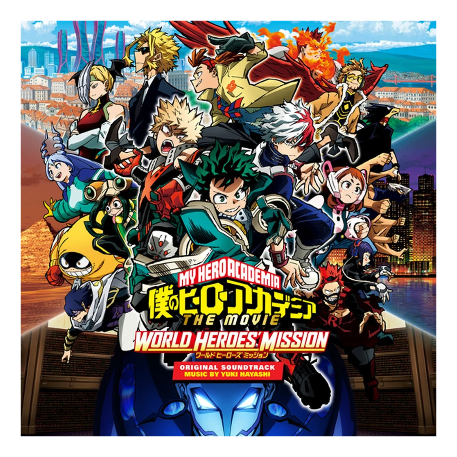 VINYL YUKI HAYASHI MY HERO ACADEMIA: WORLD HEROES' MISSION (ORIGINAL MOTION PICTURE SOUNDTRACK)