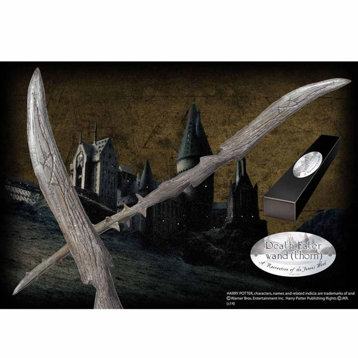 WAND DEATH EATER THORN BOXED REPLICA (TROLLSTAV)
