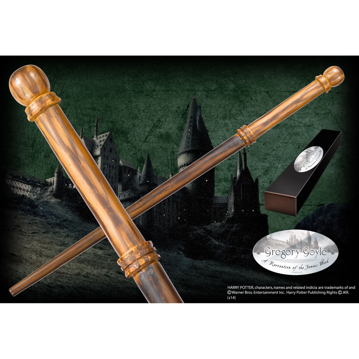 WAND HARRY POTTER GREGORY GOYLE BOXED REPLICA (TROLLSTAV)