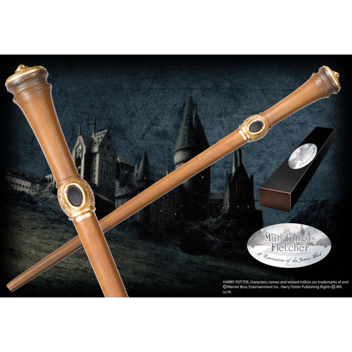 WAND HARRY POTTER MUNDUNGUS FLETCHER BOXED REPLICA (TROLLSTAV)