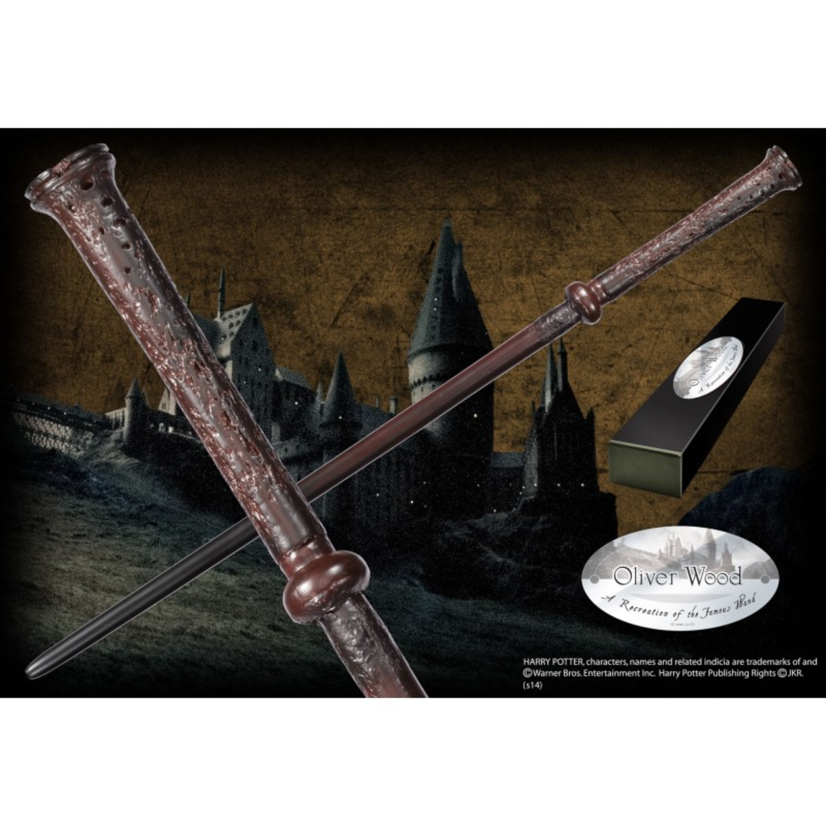 WAND HARRY POTTER OLIVER WOOD BOXED REPLICA (TROLLSTAV)