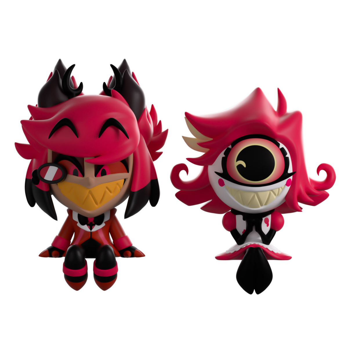 YOUTOOZ VINYL FIGURE HAZBIN HOTEL ALASTOR & NIFFTY 5cm